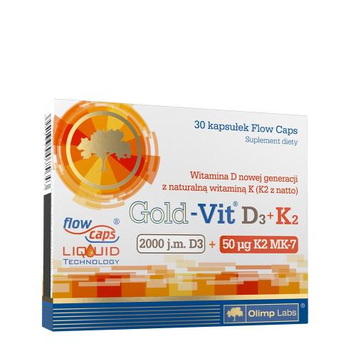 Olimp Labs Gold-Vit® D3+K2 2000 IU - Gold-Vit® D3+K2 2000 IU (30 Kapsla)