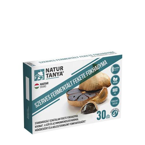 Natur Tanya Fermented Black Garlic 800 mg (30 Kapsla)