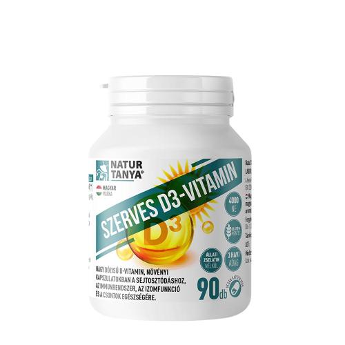 Natur Tanya Organic Vitamin D3 4000 IU With Vitamin E (90 Kapsla)