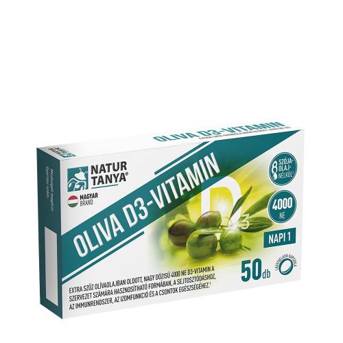 Natur Tanya Olive D3-Vitamin - 4000 IU (50 Měkká kapsla)