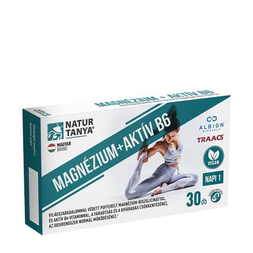 Natur Tanya Vegan Magnesium Active B6 (30 Kapsla)