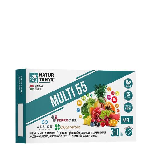 Natur Tanya Multi 55 - Fermented Multivitamin (30 Tableta)