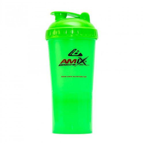 Amix Šejkr Monster Láhev Barva - Shaker Monster Bottle Color (600 ml, Zelená)