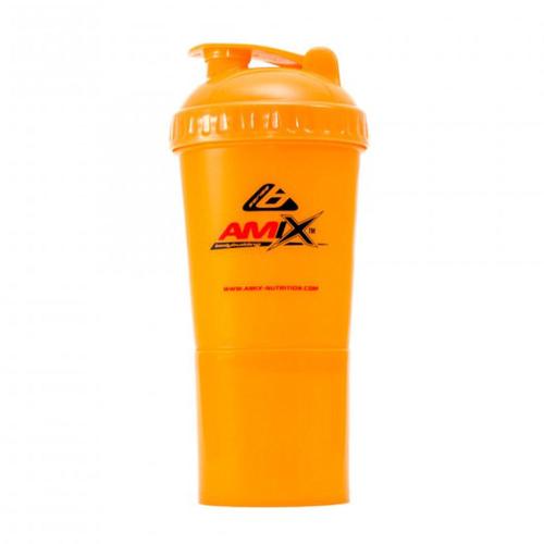 Amix Šejkr Monster Láhev Barva - Shaker Monster Bottle Color (600 ml, Pomeranč)