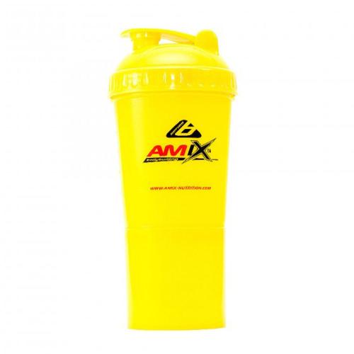 Amix Šejkr Monster Láhev Barva - Shaker Monster Bottle Color (600 ml, Žlutá)
