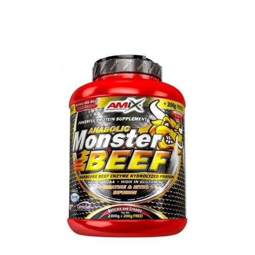 Amix Anabolic Monster Beef Protein - Anabolic Monster Beef Protein (2200 g, Lesní ovoce)