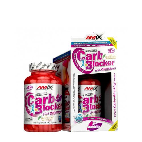 Amix Blokátor sacharidů se Starchlite® - Carb Blocker with Starchlite® (90 Kapsla)