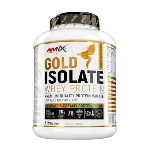 Amix Zlatý syrovátkový proteinový izolát - Gold Whey Protein Isolate (2280 g, Čokoládové arašídové máslo)