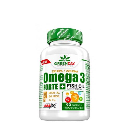 Amix GreenDay® Omega 3 Forte+ - GreenDay® Omega 3 Forte+ (90 Kapsla)