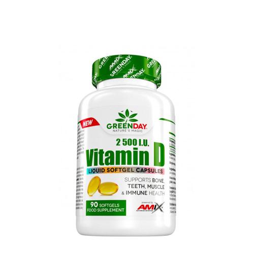 Amix GreenDay® Vitamin D3 - GreenDay® Vitamin D3 (90 Měkká kapsla)
