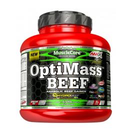   Amix OptiMass™ Beef Gainer - OptiMass™ Beef Gainer (2500 g, Double Chocolate Coconut)