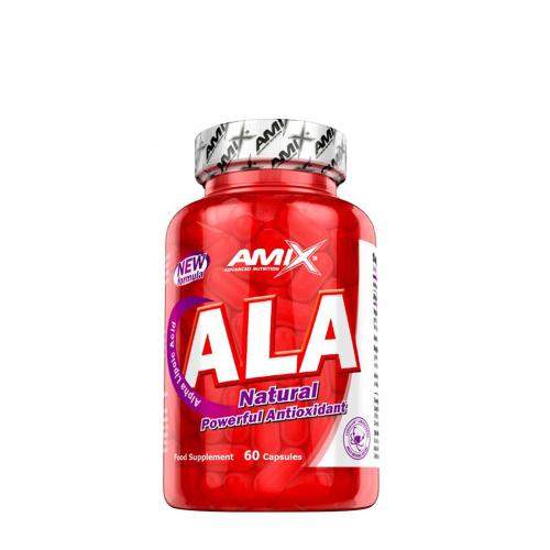 Amix ALA - kyselina alfa-lipoová  - ALA - Alpha Lipoic Acid  (60 Kapsla)