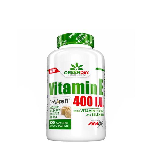 Amix GreenDay Vitamin E 400 I.U. - GreenDay Vitamin E 400 I.U. (200 Kapsla)