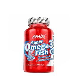   Amix Super Omega3 Fish Oil - Super Omega3 Fish Oil (90 Měkká kapsla)