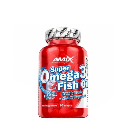 Amix Super Omega3 Fish Oil - Super Omega3 Fish Oil (90 Měkká kapsla)