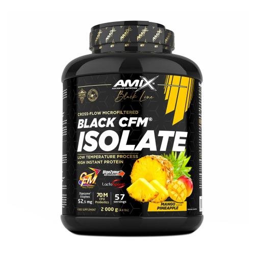 Amix Black Line Black CFM Isolate proteín (2000 g, Mango ananas)