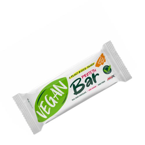 Amix Veganská proteinová tyčinka - Vegan Protein Bar (45 g, Arašídové máslo)