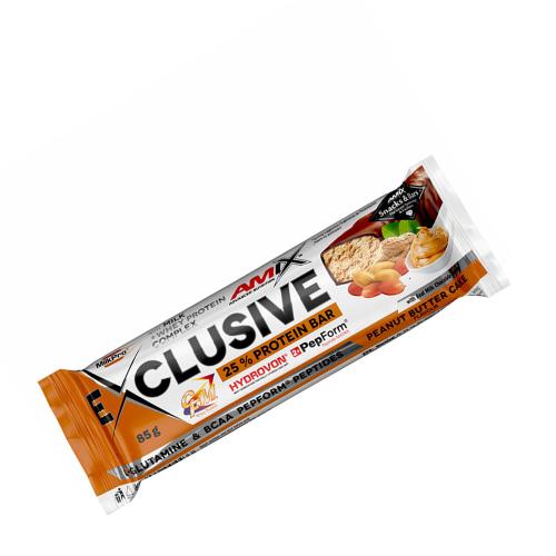 Amix Exkluzivní proteinová tyčinka - Exclusive Protein Bar (85 g, Peanut Butter Cake)