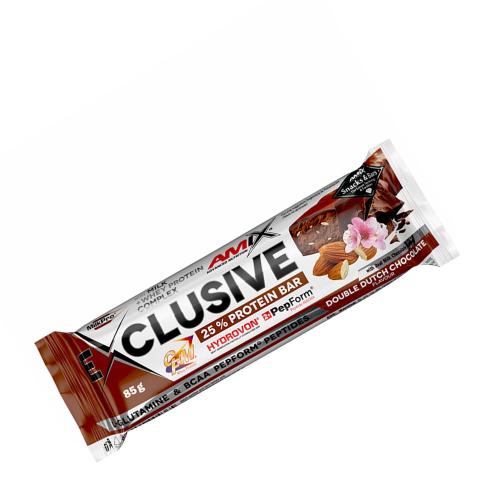 Amix Exkluzivní proteinová tyčinka - Exclusive Protein Bar (85 g, Double Dutch Chocolate)