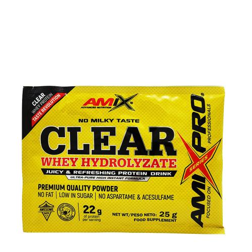 Amix Clear Whey Hydrolizate (22 g, Pomeranč a zázvor)