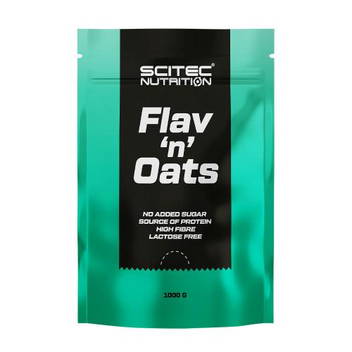 Scitec Nutrition Flav'n'Oats - Flav'n'Oats (1000 g, Bez příchutě)