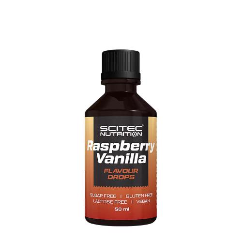 Scitec Nutrition Kapky s příchutí - Flavour Drops (50 ml, Malinová vanilka)