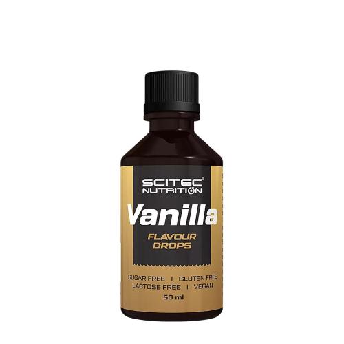 Scitec Nutrition Kapky s příchutí - Flavour Drops (50 ml, Vanilka)