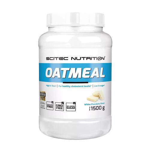 Scitec Nutrition Ovesná kaše - Oatmeal (1500 g, Bílá čokoláda)