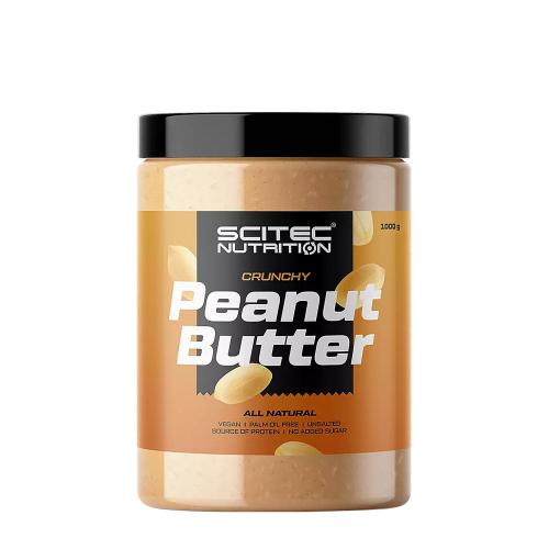 Scitec Nutrition Arašídové máslo - Peanut Butter (1000 g, Křupavé)