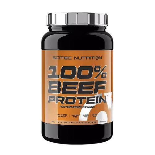 Scitec Nutrition 100% hovězí protein - 100% Beef Protein (900 g, Mandle a čokoláda)