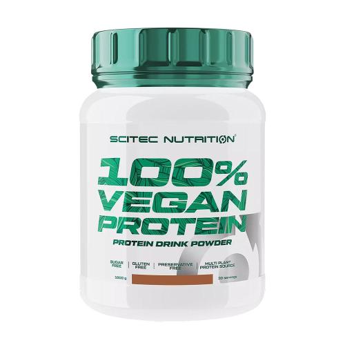 Scitec Nutrition Veganské bílkoviny - Vegan Protein (1000 g, Vanilka)
