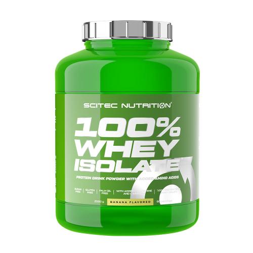 Scitec Nutrition 100% syrovátkový izolát - 100% Whey Isolate (2000 g, Banán)