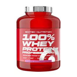   Scitec Nutrition 100% syrovátkový protein Professional - 100% Whey Protein Professional (2350 g, Jahodová bílá čokoláda)