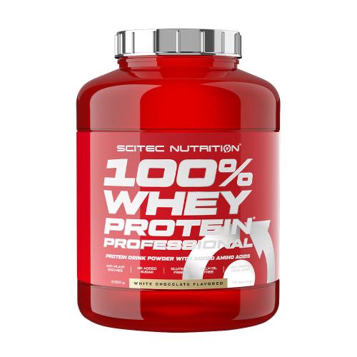 Scitec Nutrition 100% syrovátkový protein Professional - 100% Whey Protein Professional (2350 g, Bílá čokoláda)