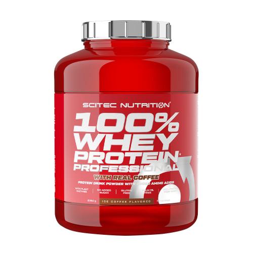 Scitec Nutrition 100% syrovátkový protein Professional - 100% Whey Protein Professional (2350 g, Ledová káva)