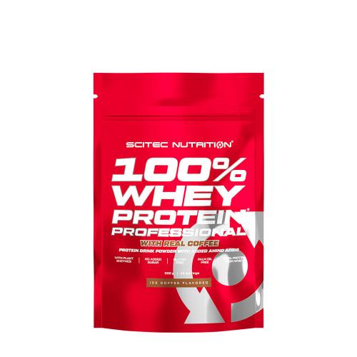 Scitec Nutrition 100% syrovátkový protein Professional - 100% Whey Protein Professional (500 g, Ledová káva)