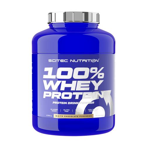 Scitec Nutrition 100% syrovátkový protein - 100% Whey Protein (2350 g, Bílá čokoláda)