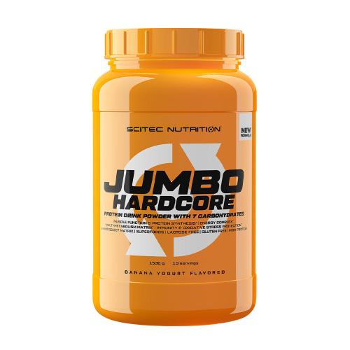 Scitec Nutrition Jumbo Hardcore - Jumbo Hardcore (1530 g, Banánový jogurt)