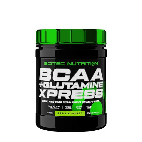 Scitec Nutrition BCAA + Glutamin Xpress - BCAA + Glutamine Xpress (300 g, Jablko)