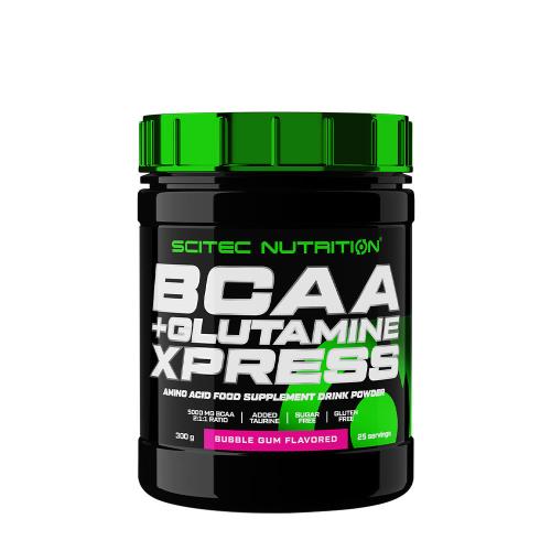 Scitec Nutrition BCAA + Glutamin Xpress - BCAA + Glutamine Xpress (300 g, Žvýkačka)