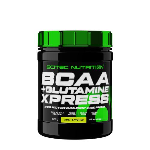 Scitec Nutrition BCAA + Glutamin Xpress - BCAA + Glutamine Xpress (300 g, Limetka)