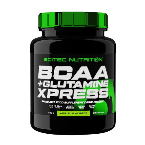 Scitec Nutrition BCAA + Glutamin Xpress - BCAA + Glutamine Xpress (600 g, Jablko)