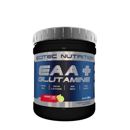 Scitec Nutrition EAA + glutamin - EAA + Glutamine (300 g, Cherry Limetka)