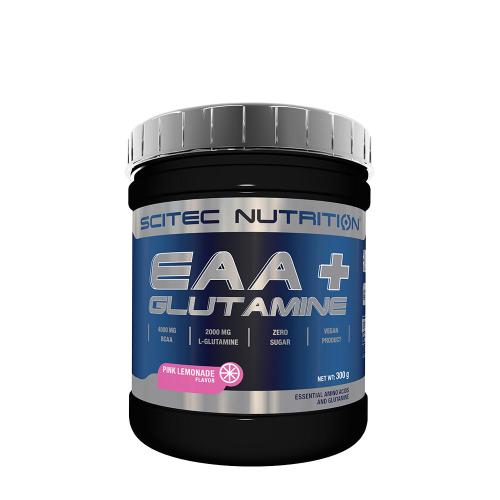 Scitec Nutrition EAA + glutamin - EAA + Glutamine (300 g, Růžová limonáda)