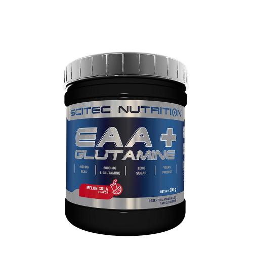Scitec Nutrition EAA + glutamin - EAA + Glutamine (300 g, Melon Cola)