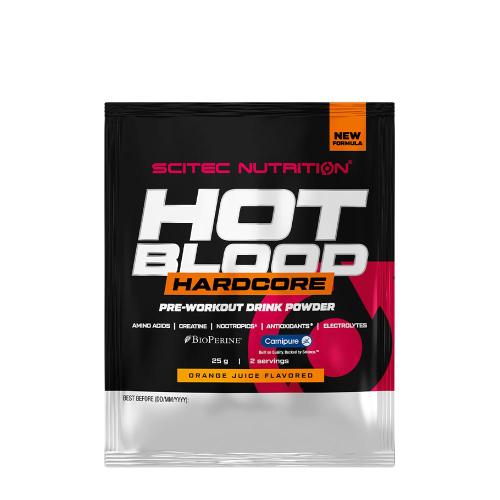 Scitec Nutrition Horká krev Hardcore - Hot Blood Hardcore (25 g, Pomerančový džus)