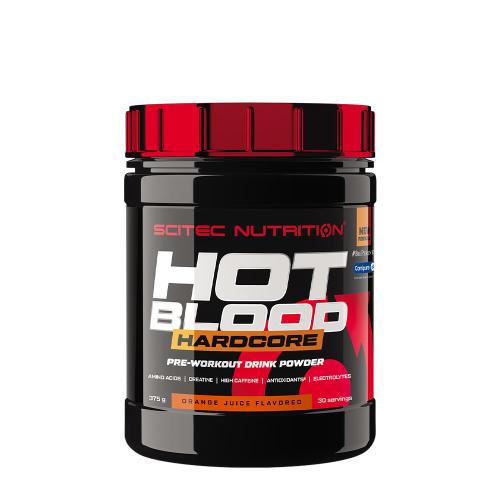 Scitec Nutrition Horká krev Hardcore - Hot Blood Hardcore (375 g, Pomerančový džus)