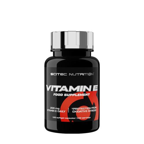 Scitec Nutrition Vitamin E - Vitamin E (100 Měkká kapsla)
