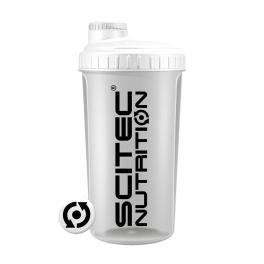   Scitec Nutrition Scitec Shaker - Scitec Shaker (700 ml, Opaque White Lid White)