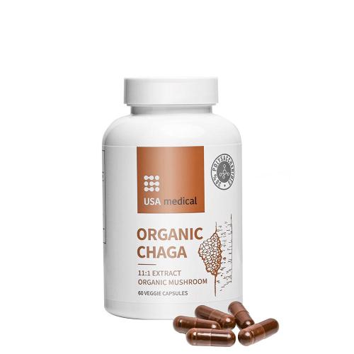 USA medical Organická čaga - Organic Chaga (60 Kapsla)